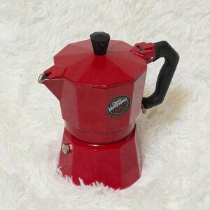 Caffe Vergnano Moka Espresso Coffee Pot – 3 Cups. Made in Italy